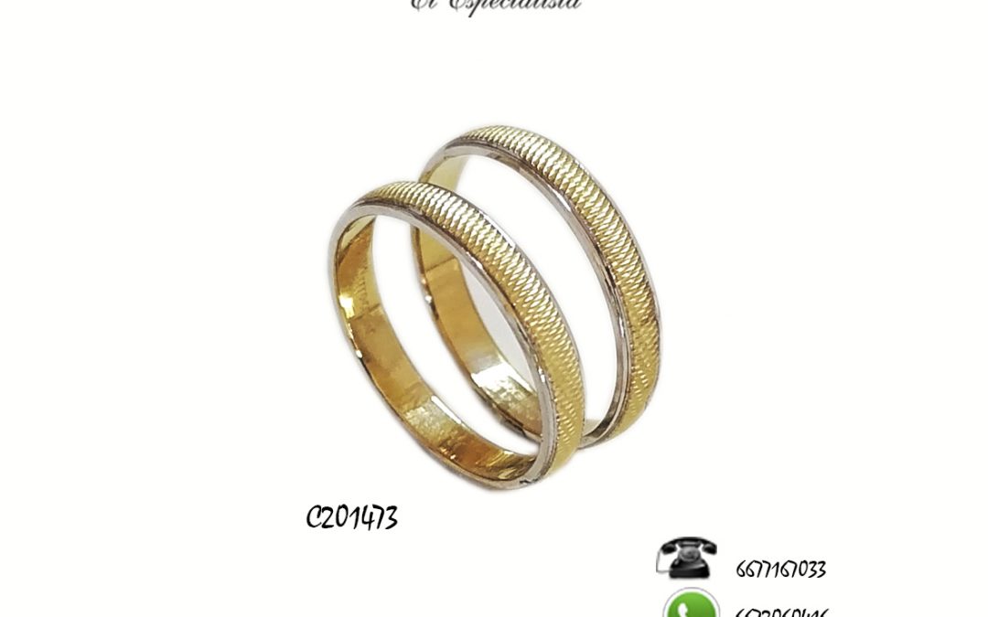 Argollas de matrimonio C201473