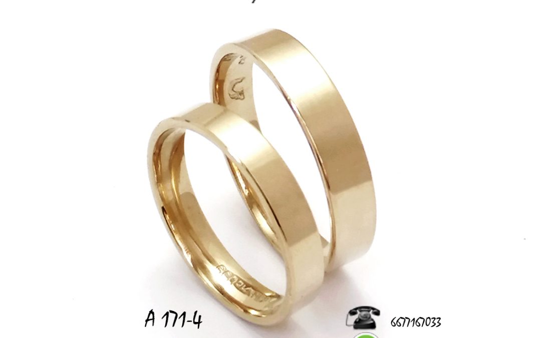Argollas de matrimonio A171