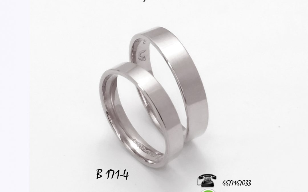 Argollas de matrimonio B171-43