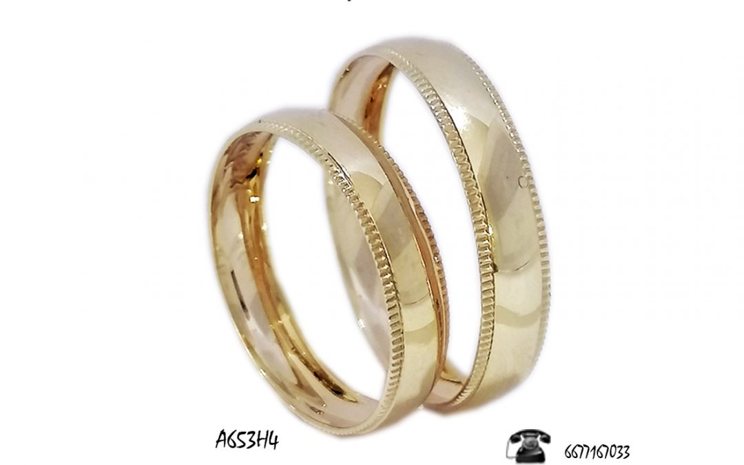 Argollas de Matrimonio A653H4