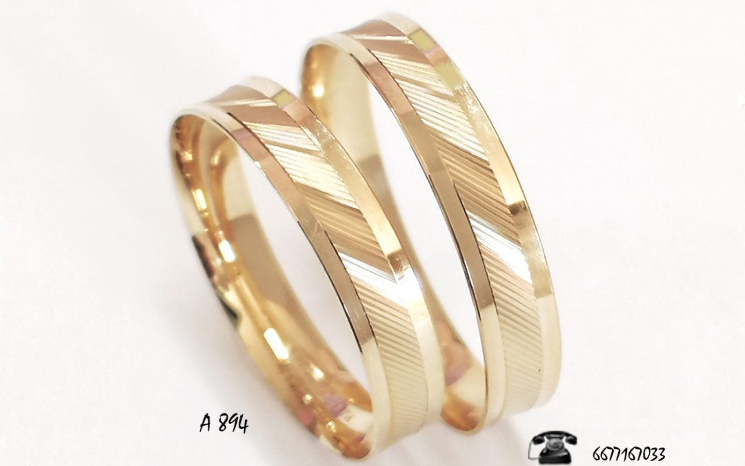 Argollas de matrimonio A894