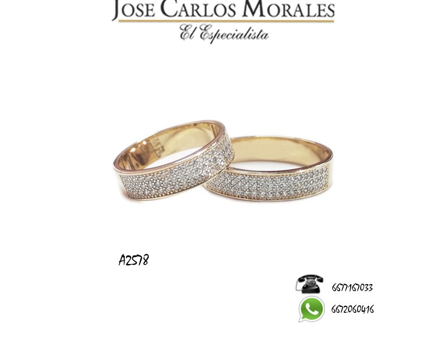 Argollas de Matrimonio A25785