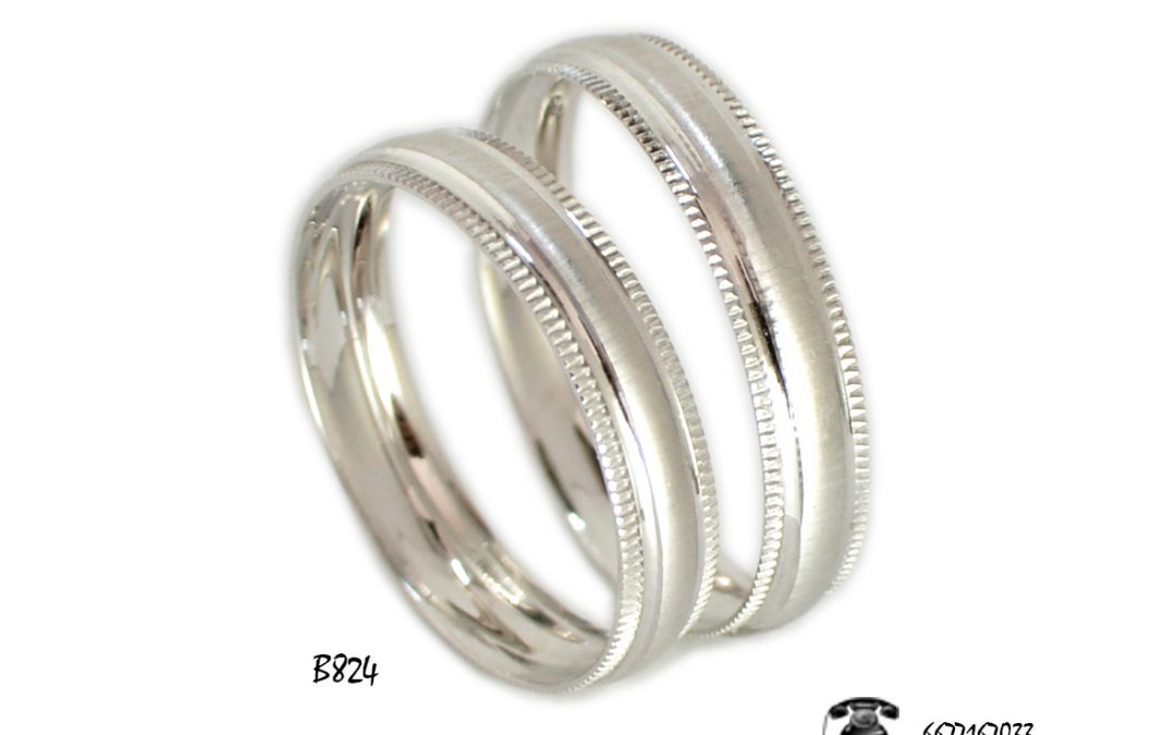 Argollas de Matrimonio B824
