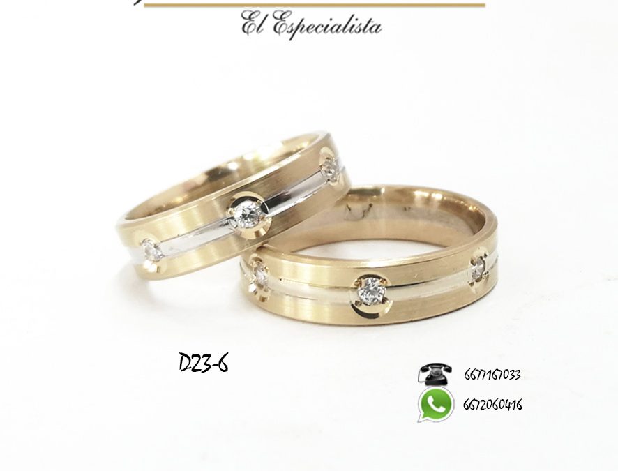 Argollas de matrimonio D 23